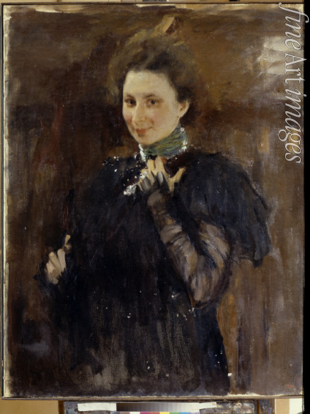 Serov Valentin Alexandrovich - Portrait of Mara Oliv (1870-1963)