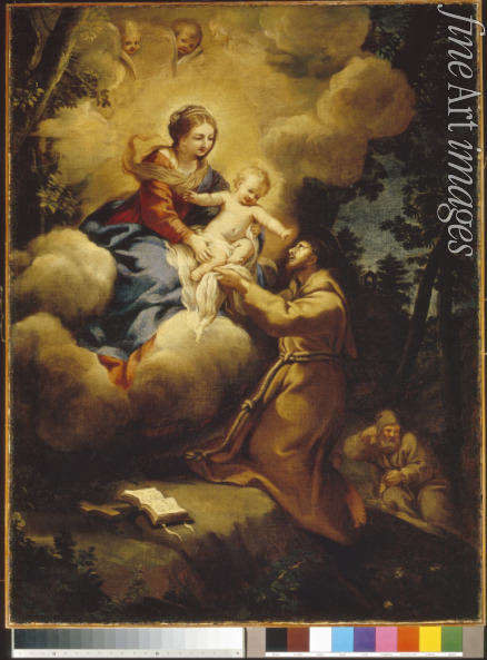 Cortona Pietro da - The vision of Saint Francis
