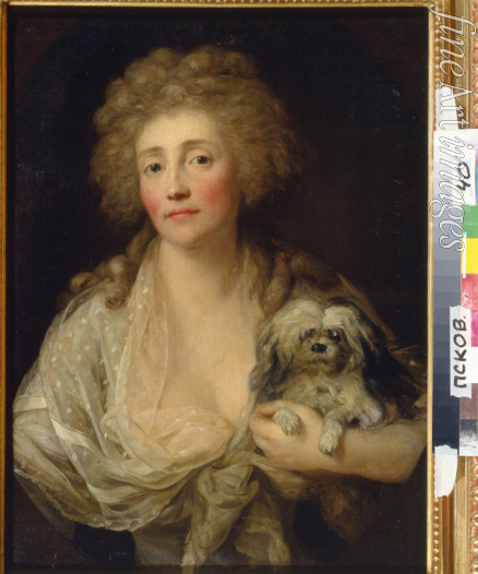 Graff Anton - Portrait of Anna Oraczewska with the Dog