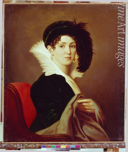 Yegorov Alexei Yegorovich - Portrait of Maria Petrovna Buyalskaya