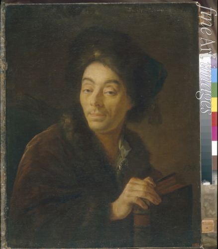 Lossenko Anton Pawlowitsch - Porträt von Schauspieler Jakow Danilowitsch Schumski (1732-1812)