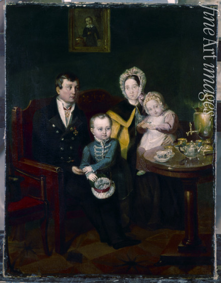 Mokritsky Apollon Nikolayevich - Family portrait