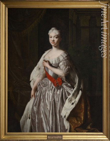 Anonymous - Portrait of Grand Duchess Natalya Alexeyevna of Russia (1714–1728)
