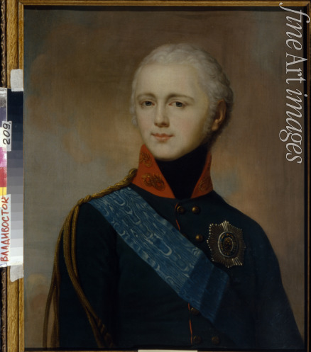 Anonymous - Portrait of Emperor Alexander I (1777-1825)