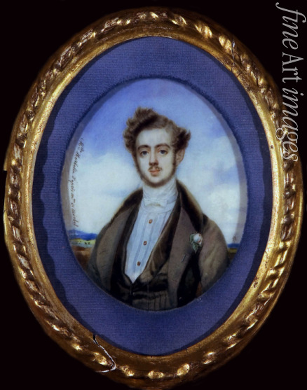 Herbelin Jeanne-Mathilde - Portrait of Count Anatole Nikolaievich Demidov, 1st Prince of San Donato (1812-1870)