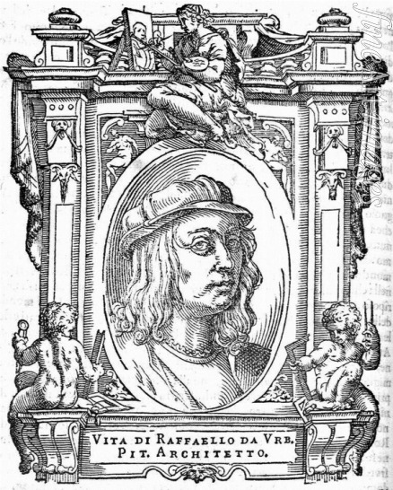 Anonymous - Raphael. From: Giorgio Vasari, The Lives of the Most Excellent Italian Painters, Sculptors, and Architects