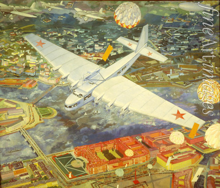 Kuptsov Vasili Vasilyevich - The aeroplane ANT-20 Maxim Gorky