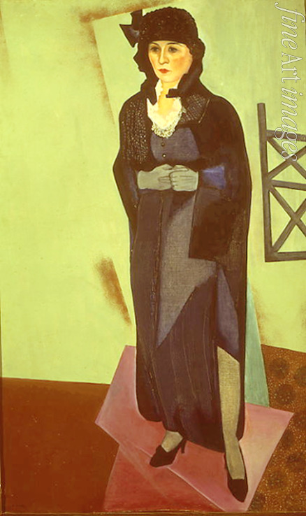 Sterenberg David Petrowitsch - Porträt der Frau des Malers