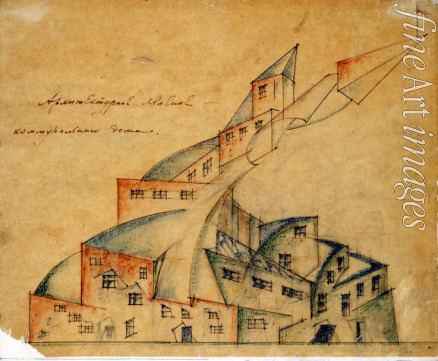 Ladowski Nikolai Alexandrowitsch - Entwurf für Kommunales Haus