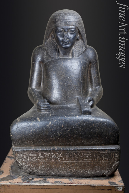 Ancient Egypt - Granite Scribe Statue of the Vizier Paramessu (Ramesses I)