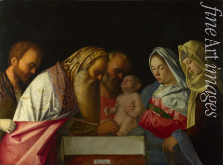 Bellini Giovanni (Werkstatt) - Die Beschneidung Christi