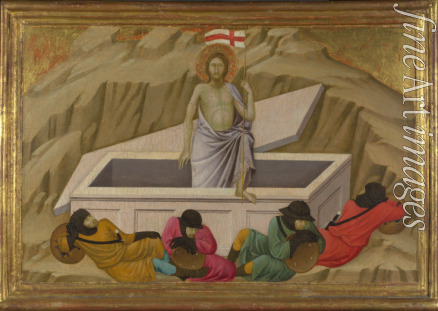 Ugolino di Nerio - The Resurrection (From the Basilica of Santa Croce, Florence)