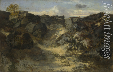 Rousseau Théodore - Rocky Landscape