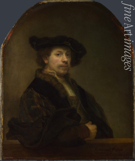 Rembrandt van Rhijn - Selbstporträt im Alter von 34 Jahren