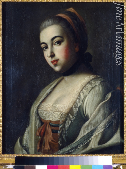 Antropov Alexei Petrovich - Portrait of Countess Anna Vorontsova (1743-1769)