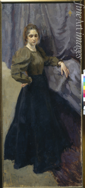 Bras Ossip Emmanuilowitsch - Porträt von Malerin Jelisaweta Martynowa (1868-1905)