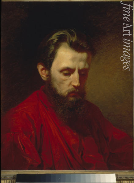 Litovchenko Alexander Dmitrievich - Portrait of the painter Vyacheslav Grigoryevich Schwarz (1838-1869)