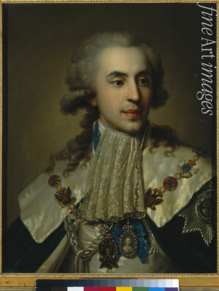 Lampi Johann-Baptist von the Elder - Portrait of Prince Platon Zubov (1767-1822)
