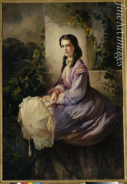Makovsky Konstantin Yegorovich - Portrait of Countess S.L. Stroganova