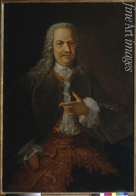 Grooth Georg-Christoph - Portrait of Akinfiy Nikitich Demidov (1678–1745)