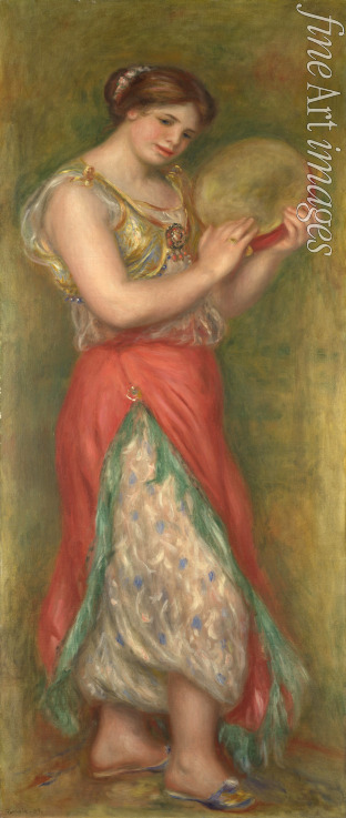 Renoir Pierre Auguste - Tanzendes Mädchen mit Tambourin