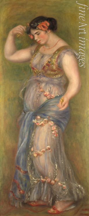 Renoir Pierre Auguste - Tanzendes Mädchen mit Kastagnetten