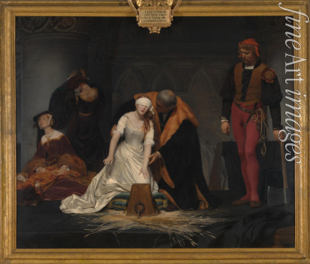 Delaroche Paul Hippolyte - Die Hinrichtung von Lady Jane Grey