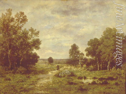 Díaz de la Peña Narcisse Virgilio - Herbst in Fontainebleau