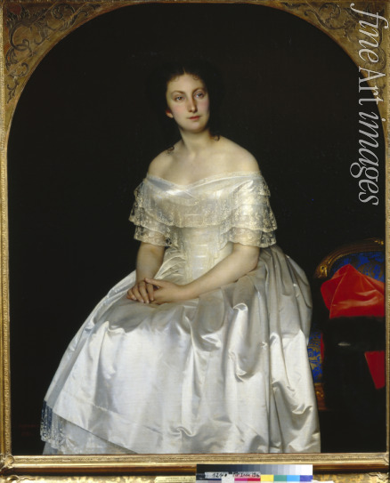 Zaryanko Sergei Konstantinovich - Portrait of Princess Maria Vasilyevna Vorontsova (1819-1894)