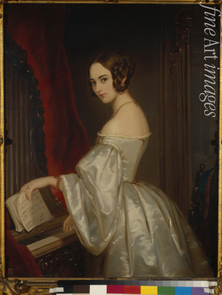 Robertson Christina - Portrait of Princess Maria Ivanovna Kochubey, née Baryatinskaya (1818-1843)