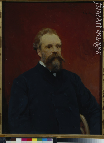 Serov Valentin Alexandrovich - Portrait of Sergei Mikhailovich Tretyakov (1834-1892)