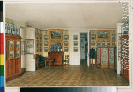 Hau Eduard - Die Interieurs des Winterpalastes. Das Ankleidezimmer des Kaisers Alexander II.