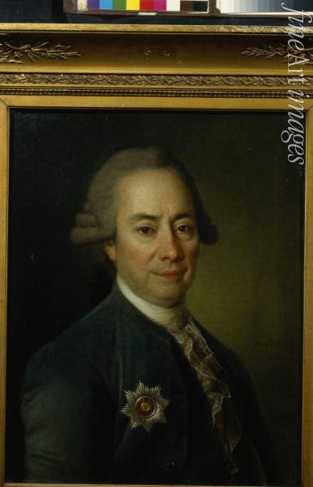 Lewizki Dmitri Grigoriewitsch - Porträt von Pjotr Wassiljewitsch Bakunin (1725–1786)