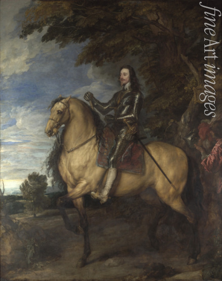 Dyck Sir Anthony van - Equestrian Portrait of Charles I