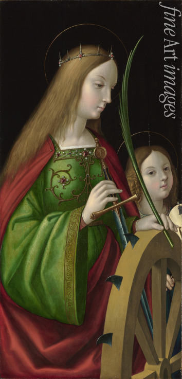 Antonio de Solario - Saint Catherine of Alexandria