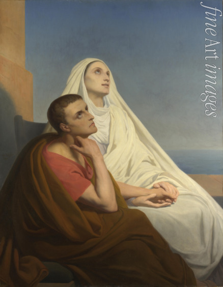 Scheffer Ary - Die Heiligen Augustin und Monika von Tagaste