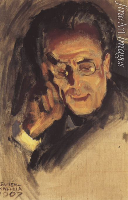 Gallen-Kallela Akseli - Portrait of Gustav Mahler