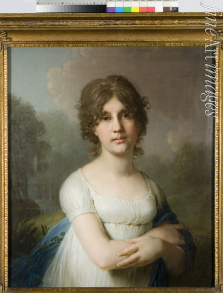 Borowikowski Wladimir Lukitsch - Porträt von Fürstin Jekaterina Gawriilowna Gagarina (1783-1861)