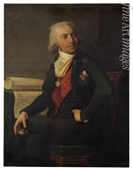 Mosnier Jean Laurent - Porträt von Herzog Friedrich Karl Ludwig von Schleswig-Holstein-Sonderburg-Beck (1757-1816)