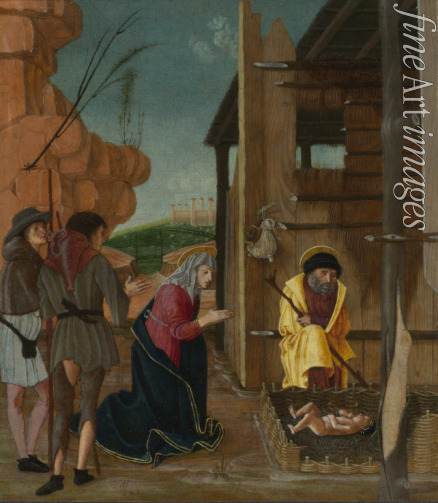 Butinone Bernardino - Die Anbetung des Christuskindes