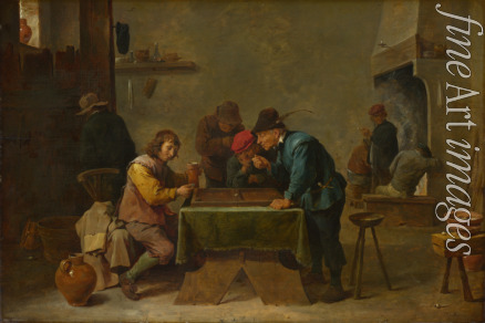 Teniers David the Younger - Backgammon Players