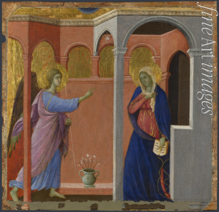 Duccio di Buoninsegna - Die Verkündigung