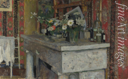 Vuillard Édouard - The Mantelpiece (La Cheminée)