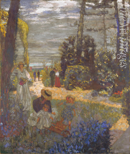 Vuillard Édouard - Terrasse in Vasouy, der Garden