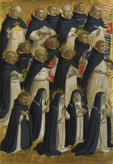 Angelico Fra Giovanni da Fiesole - Die segnende Dominikaner (Altarbild fur San Domenico in Fiesole)