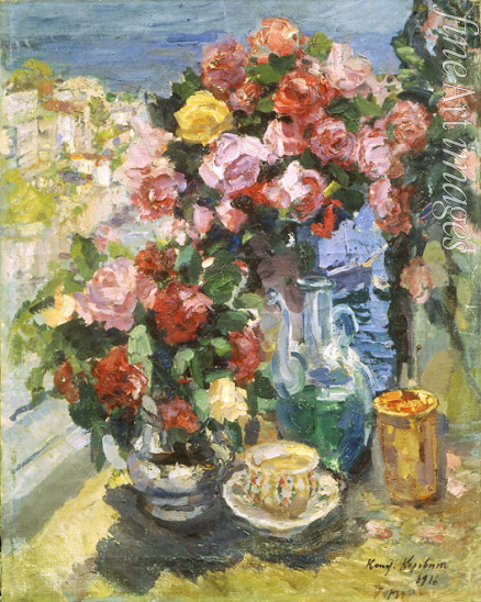 Korovin Konstantin Alexeyevich - Roses. Gurzuf
