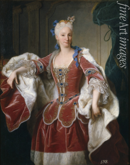 Ranc Jean - Porträt von Elisabetta Farnese, Königin von Spanien