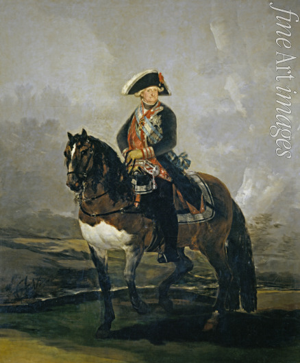 Goya Francisco de - Reiterporträt von Karl IV. von Spanien