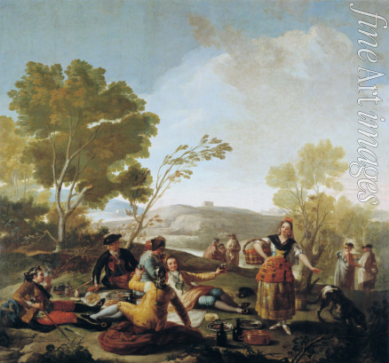 Goya Francisco de - A Picnic