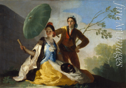 Goya Francisco de - Der Sonnenschirm